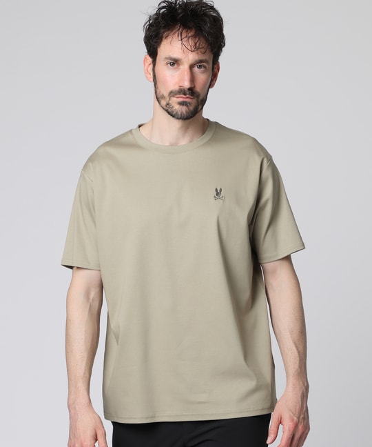 [限定店舗]シルケットスムース クルーネック Tシャツ