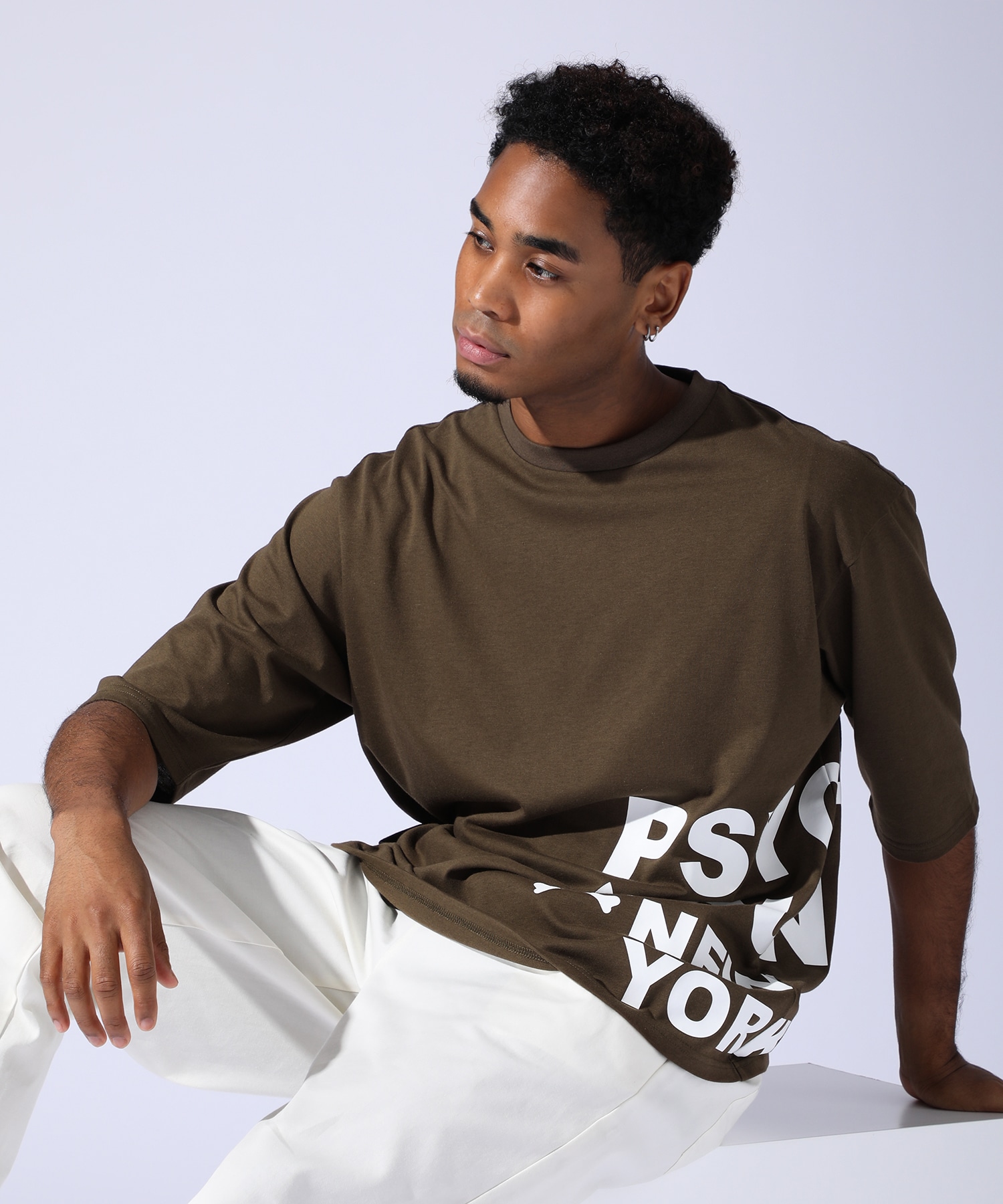 WEB限定]サイドロゴ ビッグシルエット Tシャツ｜Psycho Bunny｜サイコ