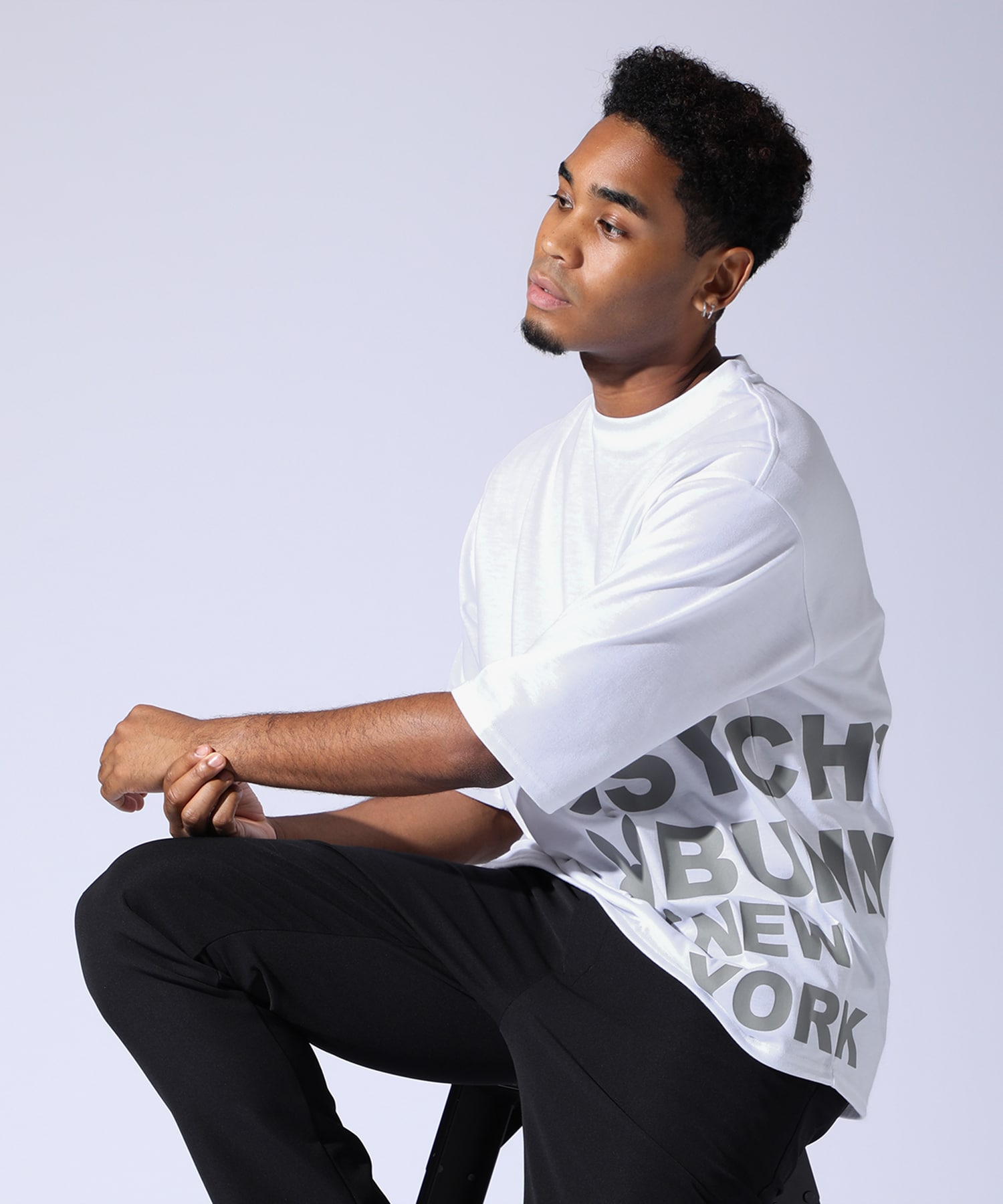 WEB限定]サイドロゴ ビッグシルエット Tシャツ｜Psycho Bunny｜サイコ