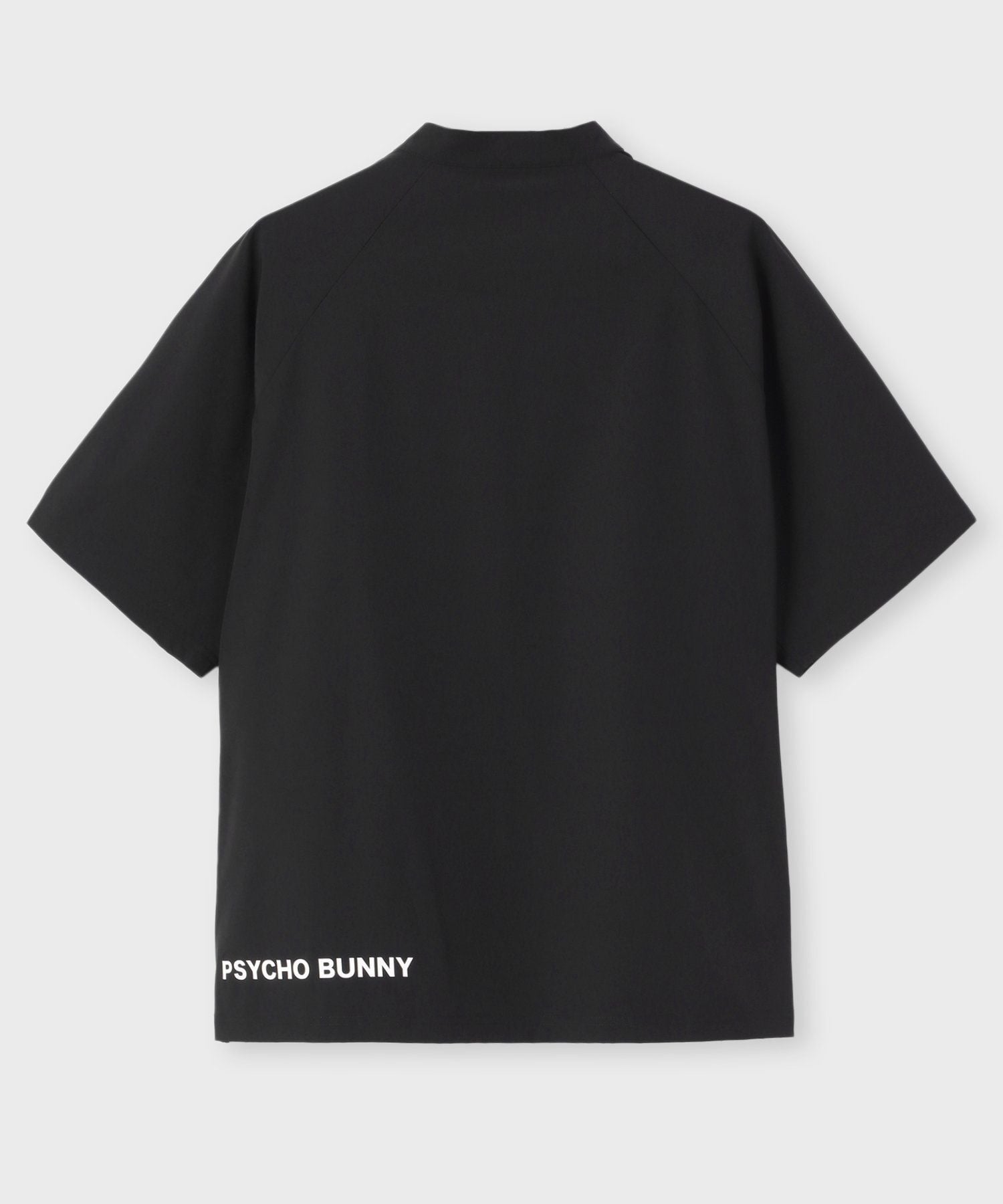 WEB限定]リラックスフィット トリプルロゴ モックネックTシャツ