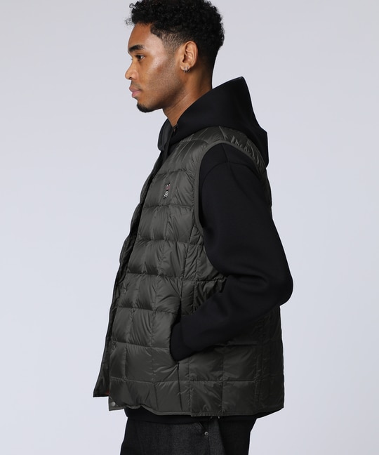 [WEB限定]TAION × Psycho Bunny コラボダウンベスト