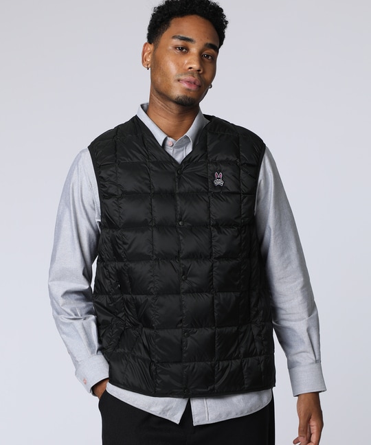 [WEB限定]TAION × Psycho Bunny コラボダウンベスト