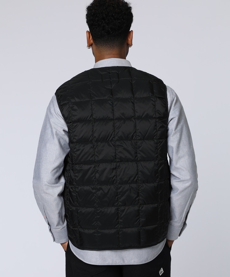 ◼️美品◼️サイコバニー◼️TAION◼️Vネックインナーダウンベスト◼️黒◼️M WEB限定]TAION × Psycho Bunny コラボダウンベスト｜Psycho Bunny