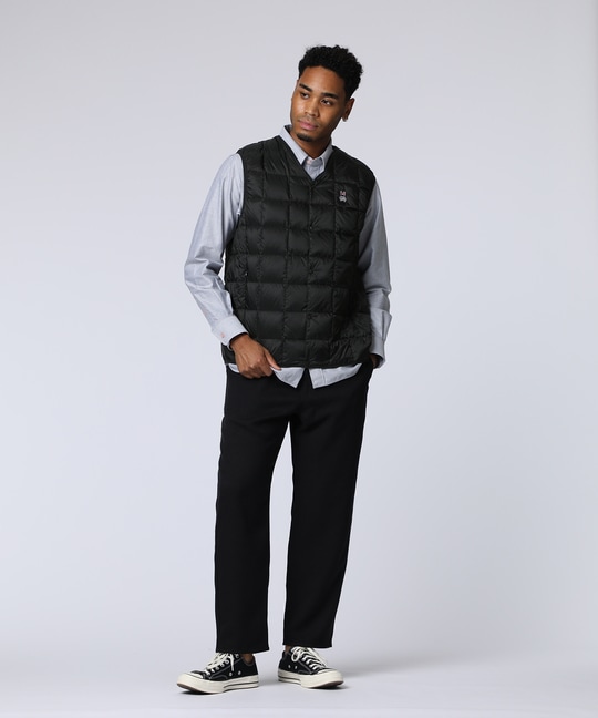 [WEB限定]TAION × Psycho Bunny コラボダウンベスト