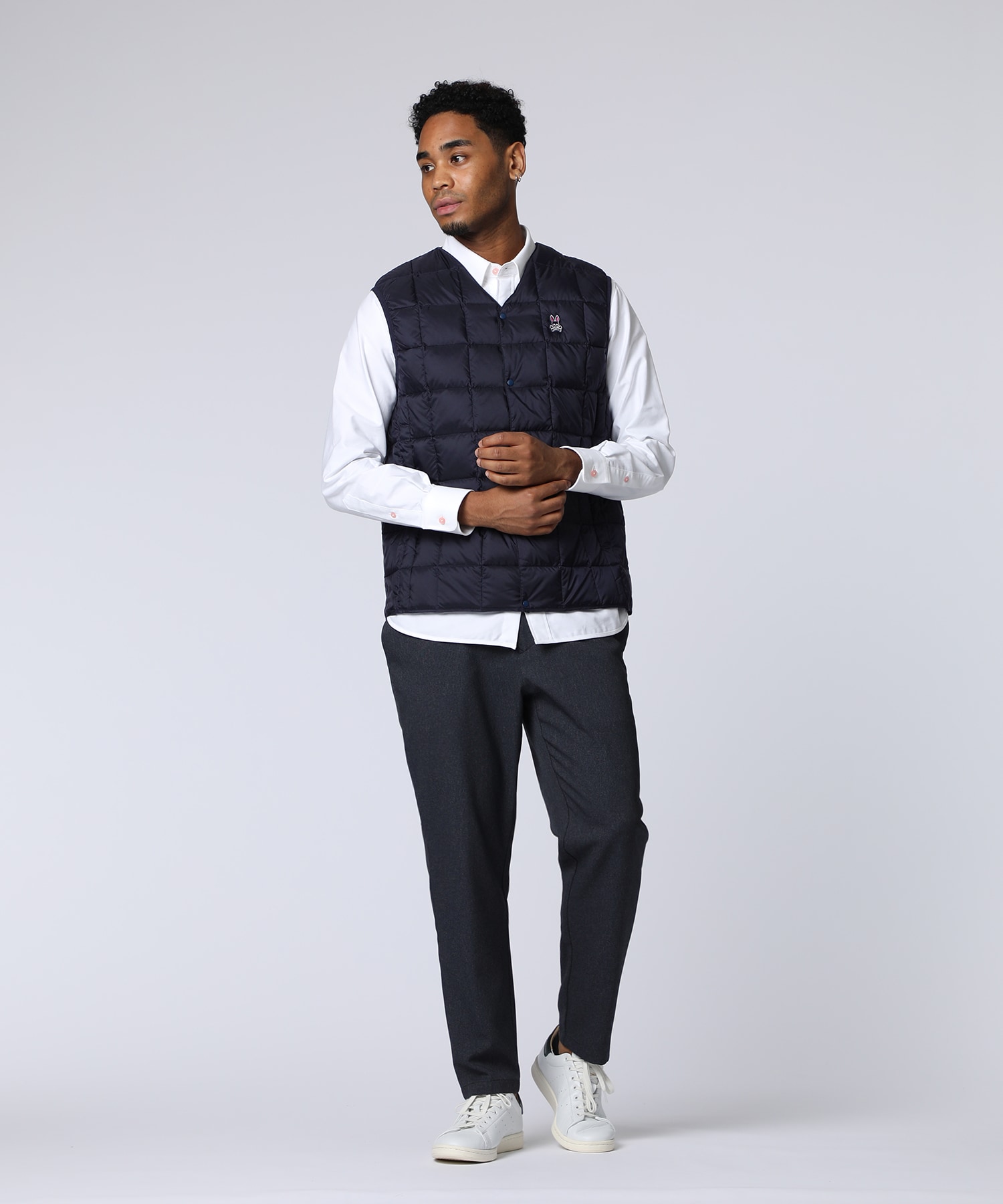 WEB限定]TAION × Psycho Bunny コラボダウンベスト｜Psycho