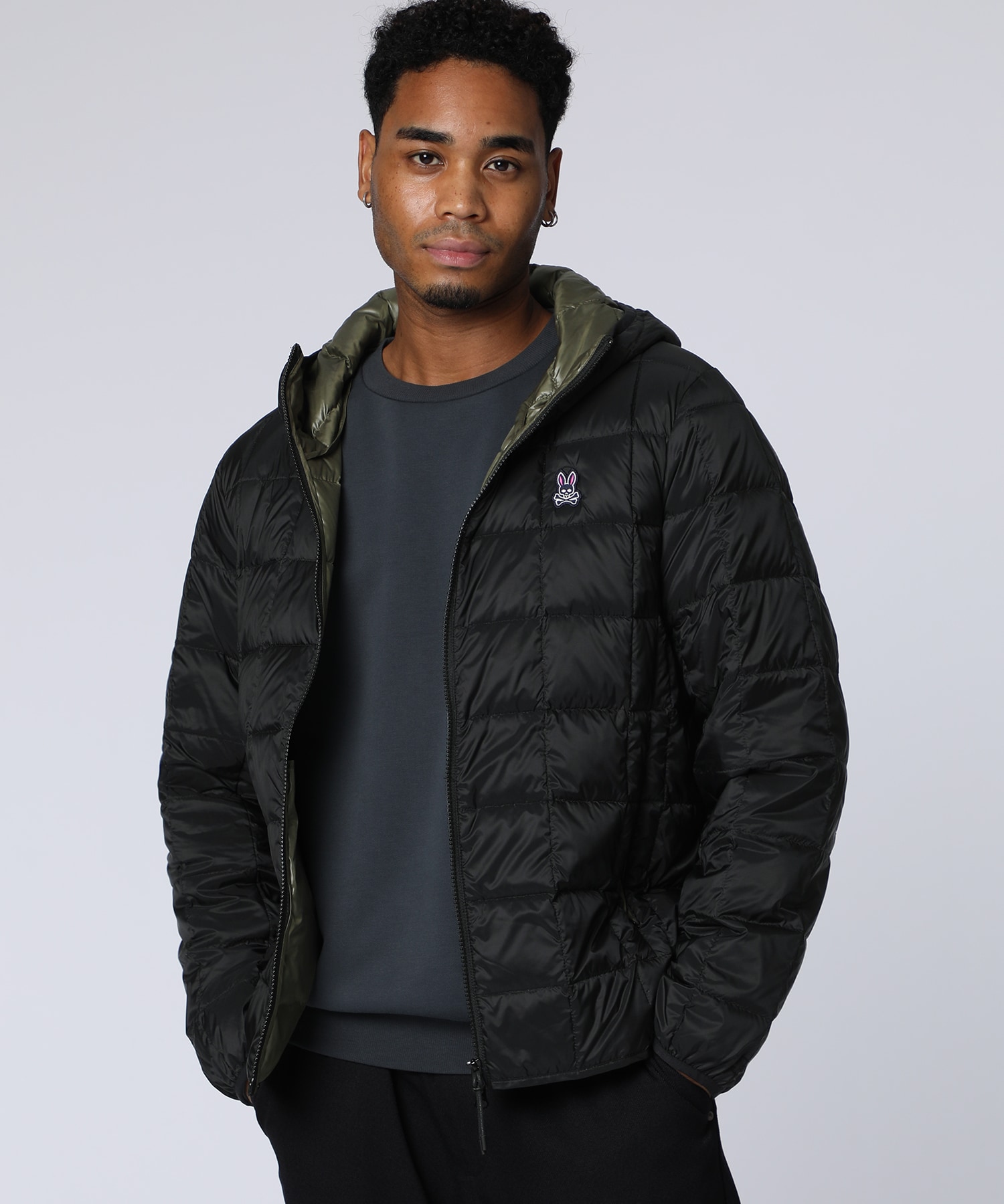 WEB限定]TAION × Psycho Bunny コラボダウンパーカ｜Psycho Bunny