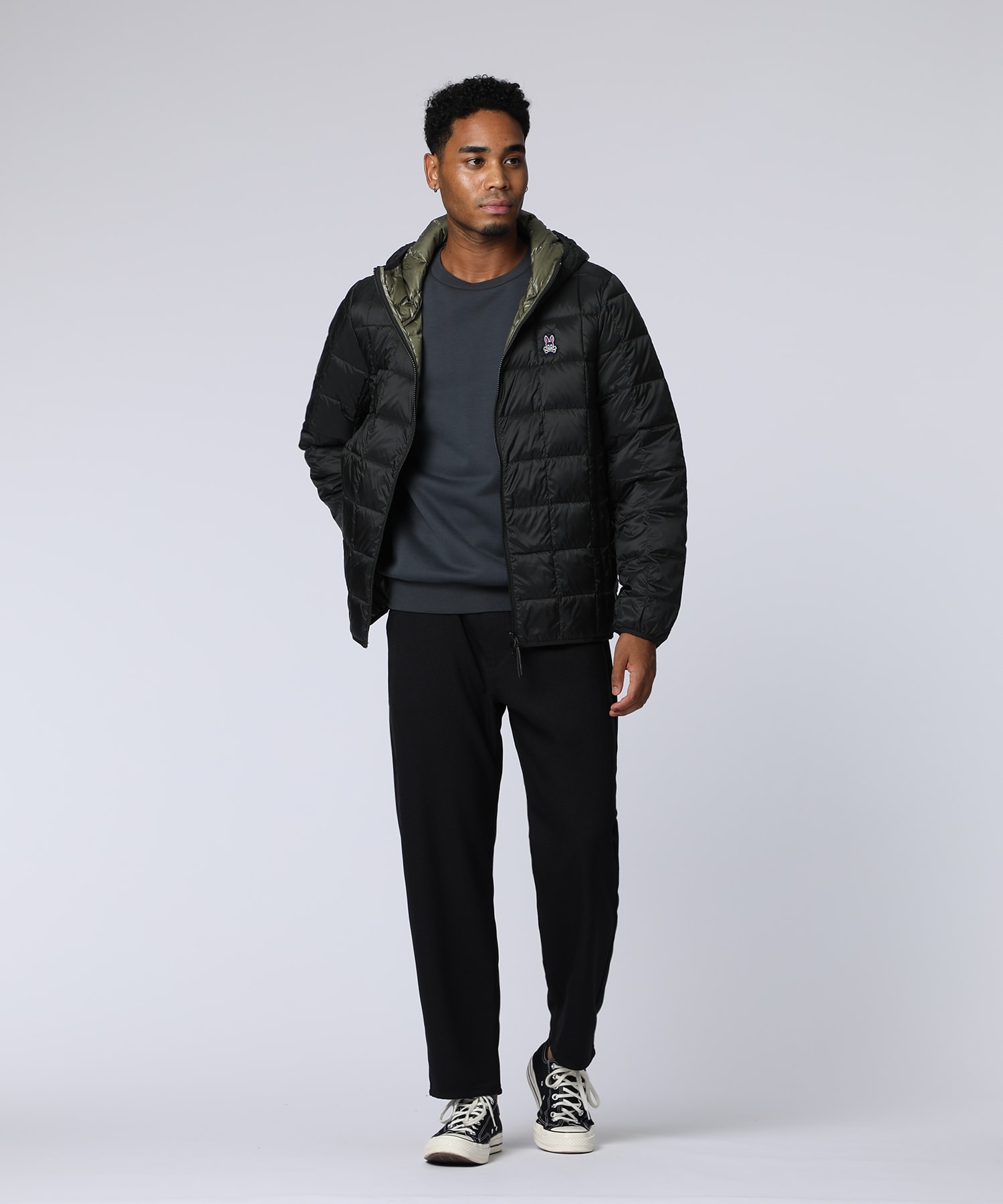 WEB限定]TAION × Psycho Bunny コラボダウンパーカ｜Psycho