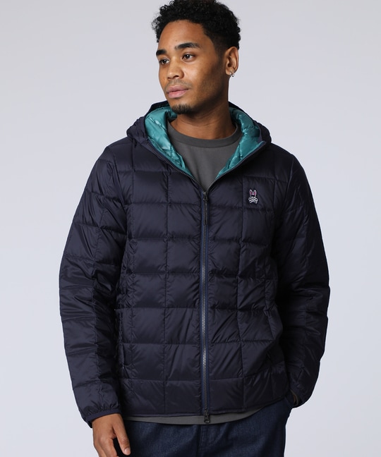 [WEB限定]TAION × Psycho Bunny コラボダウンパーカ