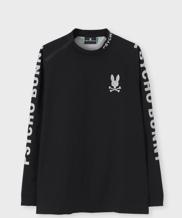 WEB限定]リラックスフィット モックネックロングスリーブTシャツ