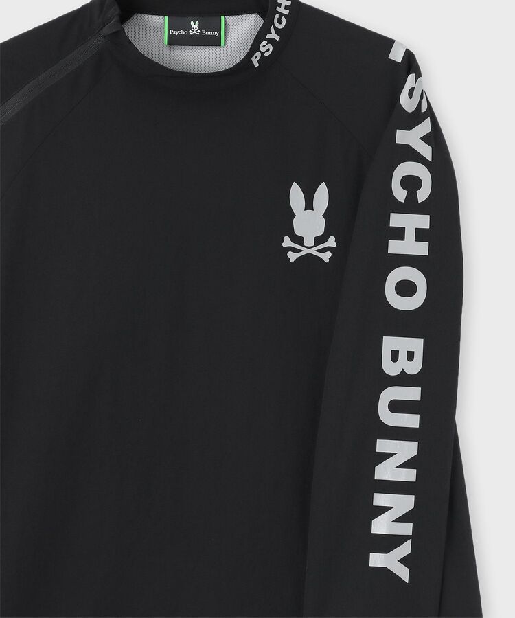 WEB限定]リラックスフィット モックネックロングスリーブTシャツ