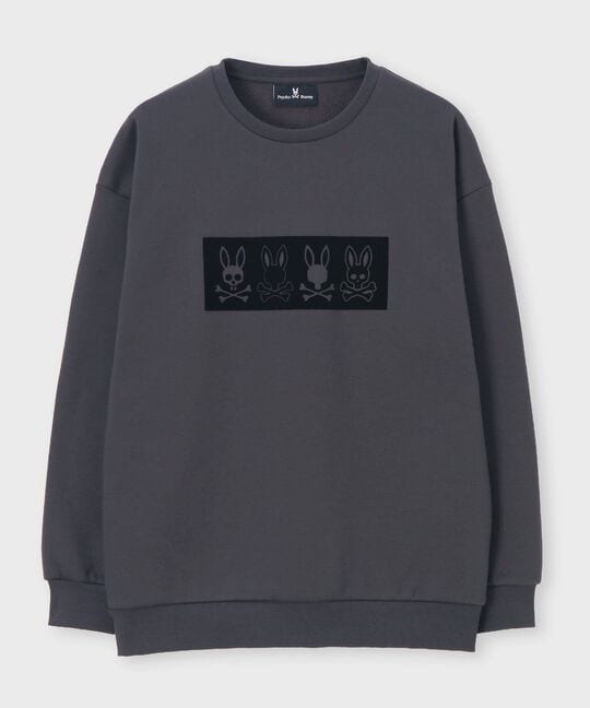 フロッキー4BUNNY クルーネックスウェット