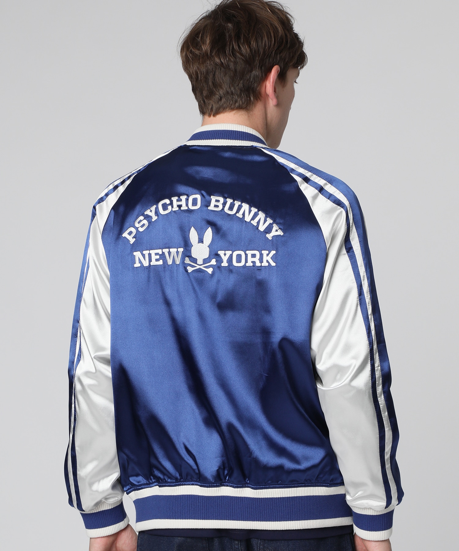 SKOOKUM × PsychoBunny バニーロゴ スカジャン｜Psycho Bunny｜サイコ