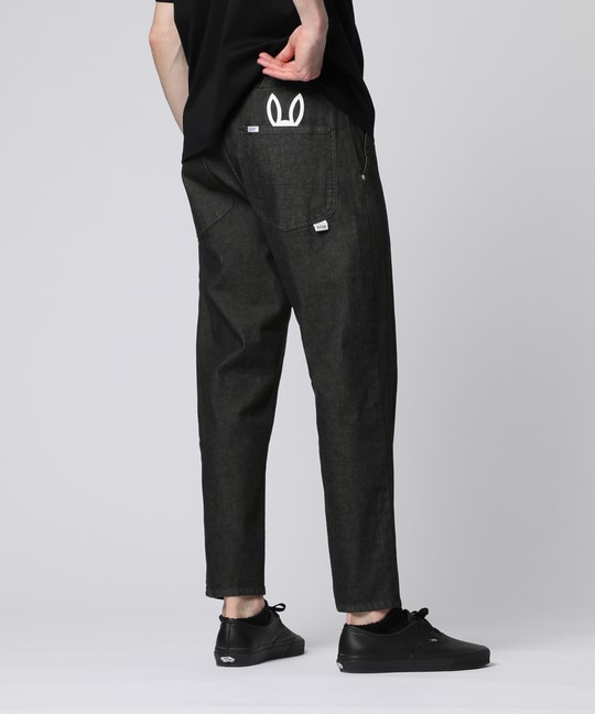 Lee × Psycho Bunny FLeeasy Narrow ブラックデニム