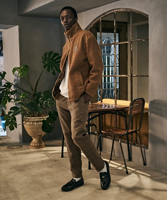 シルエットバニー シープボアブルゾン