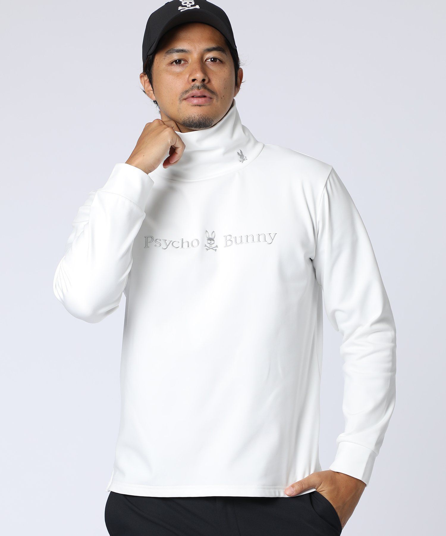 【新品タグ付】マスターバニー　レディース　カシミヤ混　Ｍ　タートルネック ゴルフ MASTER BUNNY EDITION（マスターバニーエディション） 【NEW】マスター