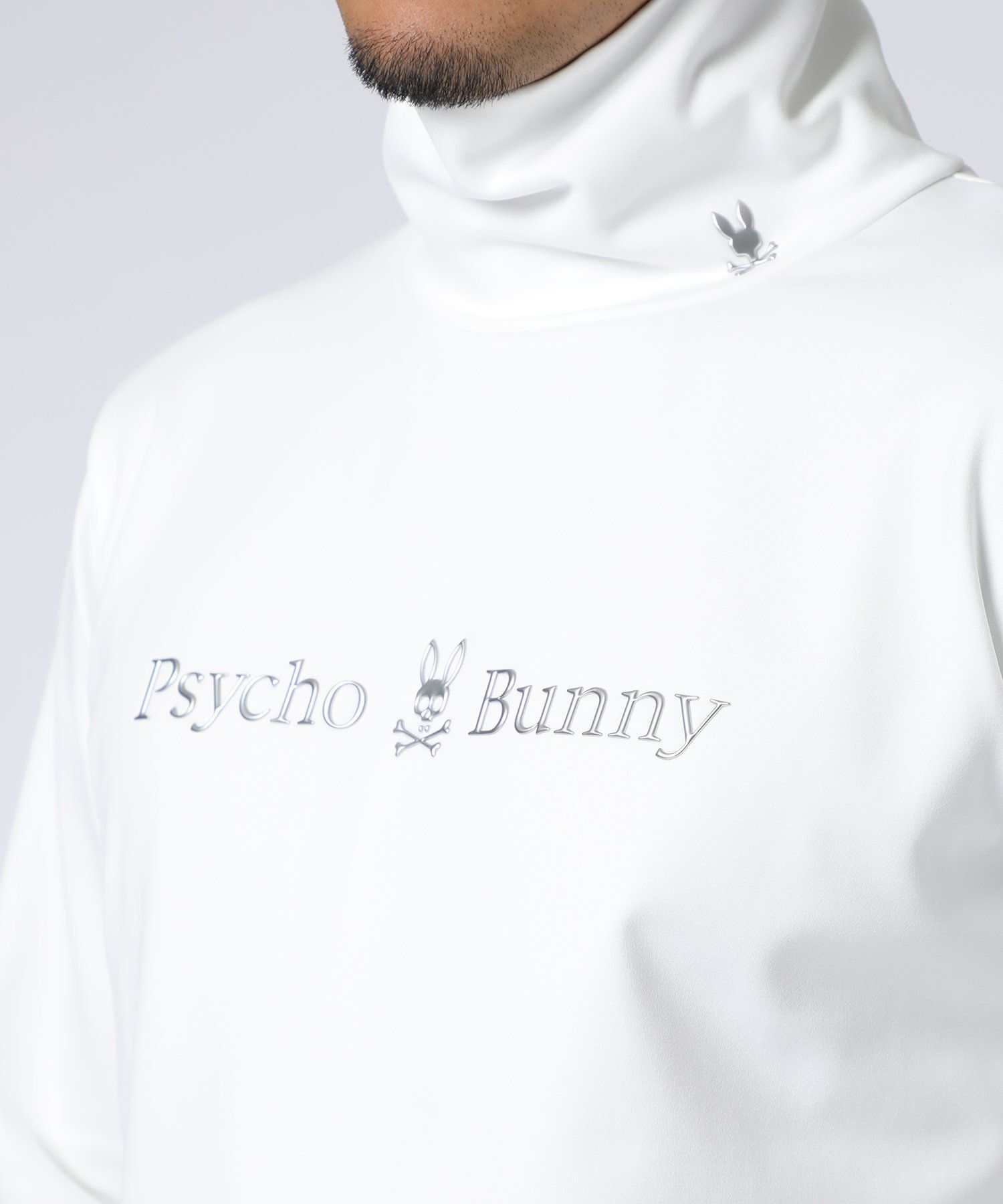 GOLF]メタルバニー タートルネックTシャツ｜Psycho Bunny｜サイコ