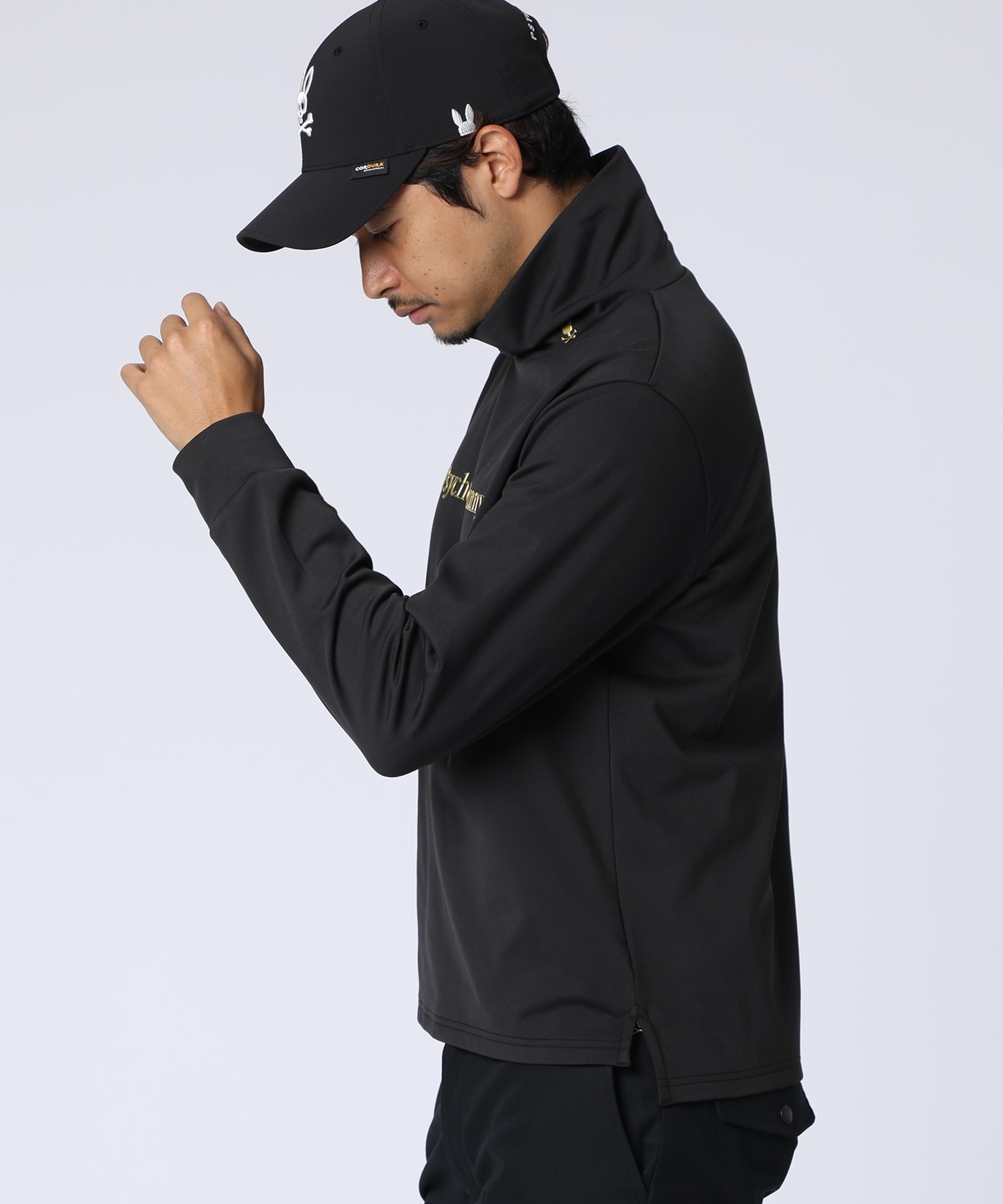 GOLF]メタルバニー タートルネックTシャツ｜Psycho Bunny｜サイコ