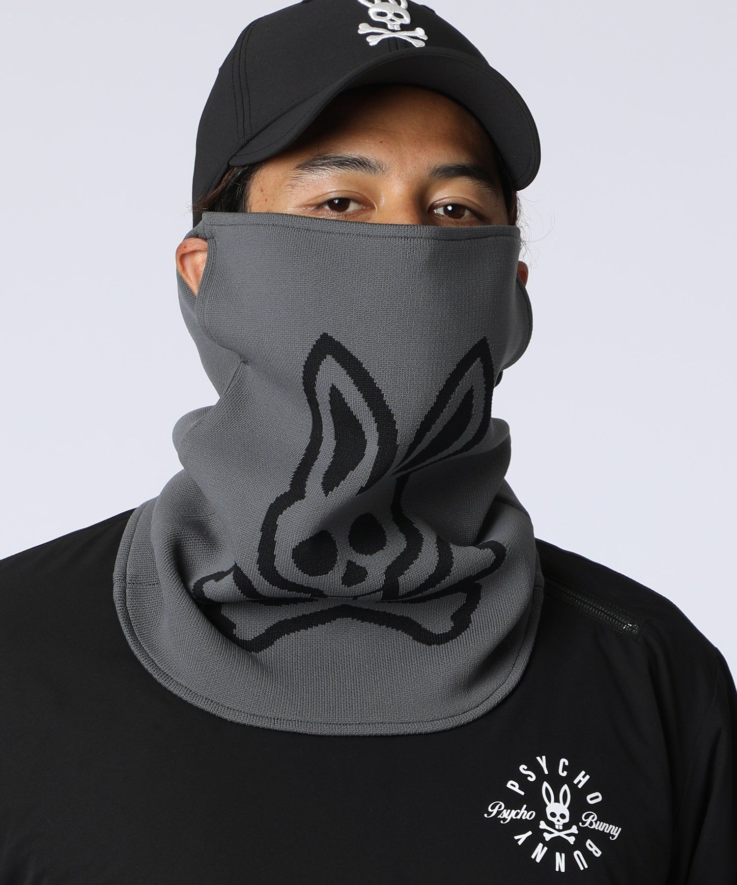 GOLF]リバーシブルロゴ ネックカバー｜Psycho Bunny｜サイコバニー