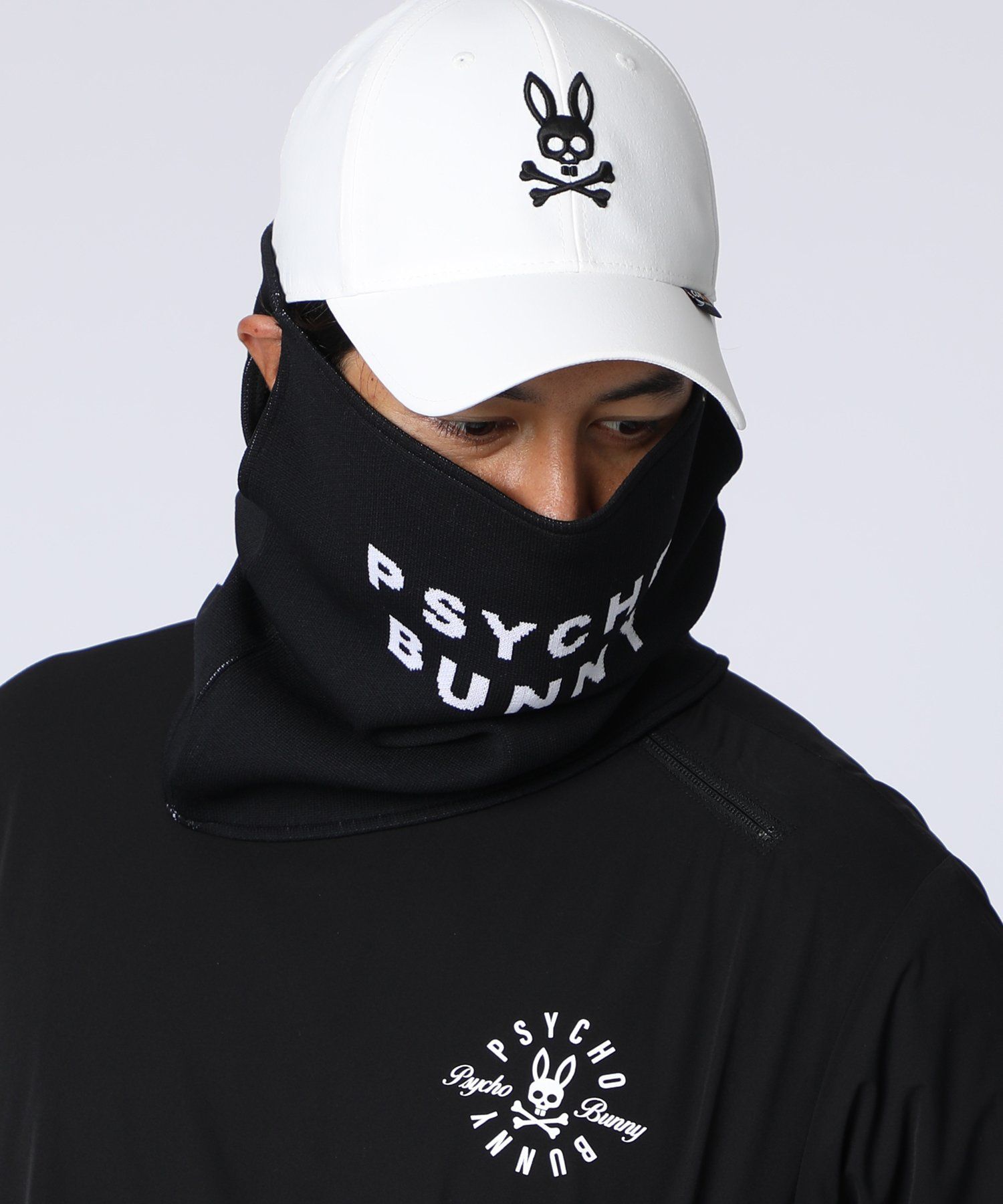 GOLF]リバーシブルロゴ ネックカバー｜Psycho Bunny｜サイコバニー