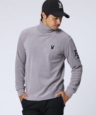 [GOLF]アウトラインロゴ タートルネックロングスリーブＴシャツ