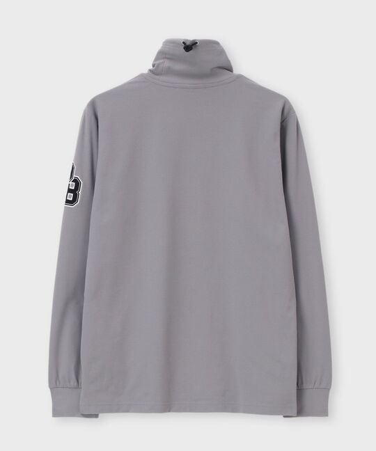 [GOLF]アウトラインロゴ タートルネックロングスリーブＴシャツ