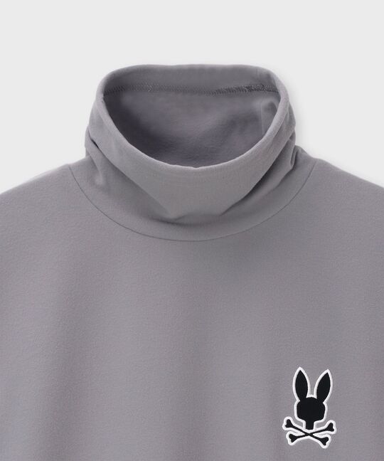 [GOLF]アウトラインロゴ タートルネックロングスリーブＴシャツ