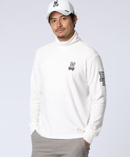 [GOLF]アウトラインロゴ タートルネックロングスリーブＴシャツ