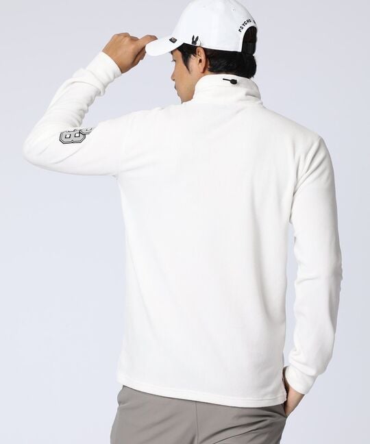 [GOLF]アウトラインロゴ タートルネックロングスリーブＴシャツ