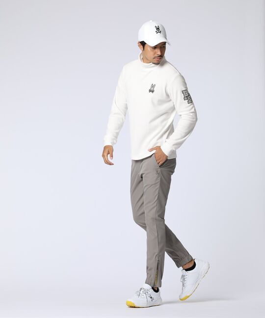 [GOLF]アウトラインロゴ タートルネックロングスリーブＴシャツ