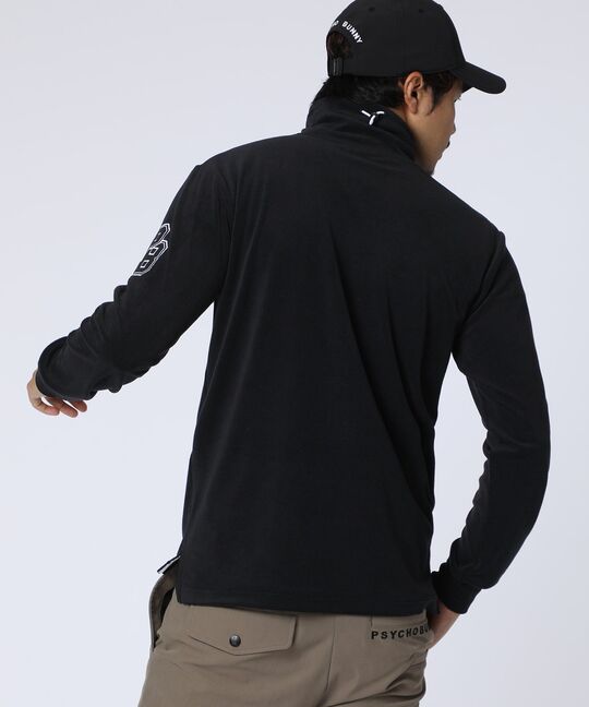 [GOLF]アウトラインロゴ タートルネックロングスリーブＴシャツ