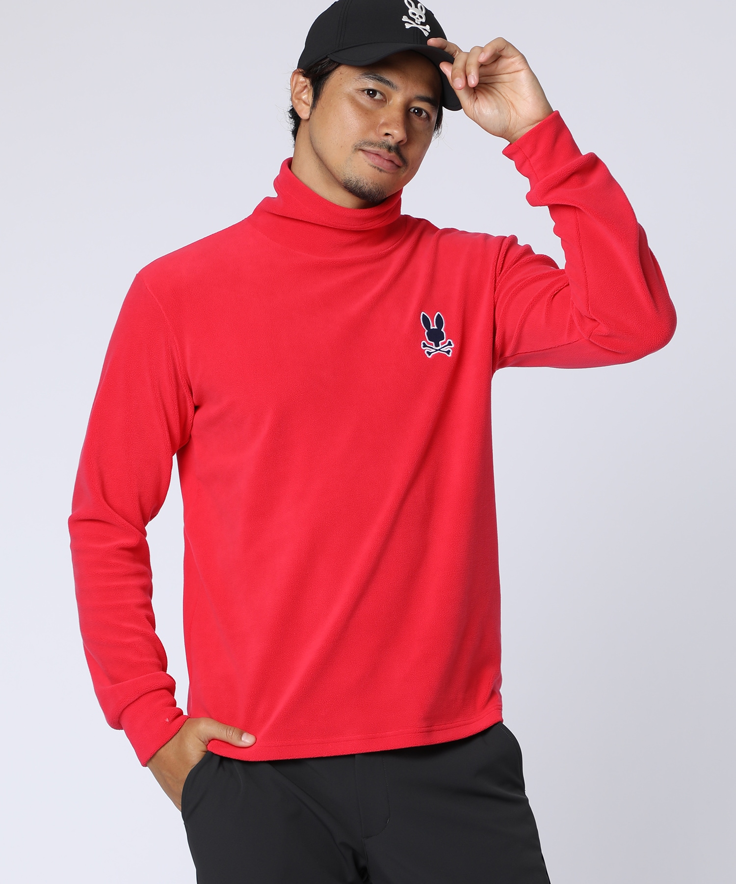 GOLF]アウトラインロゴ タートルネックロングスリーブTシャツ｜Psycho