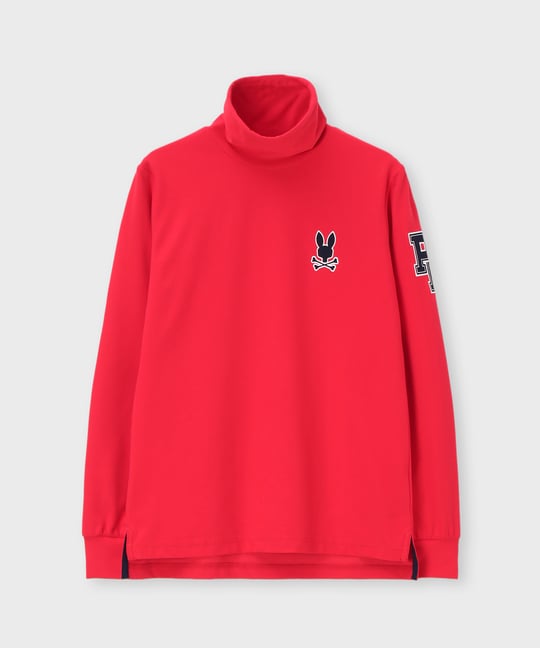 [GOLF][WOMEN]アウトラインロゴ タートルネックロングスリーブＴシャツ