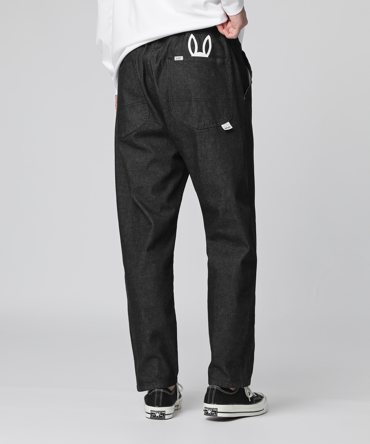 Lee × Psycho Bunny FLeeasy Narrow ブラックデニム｜Psycho Bunny