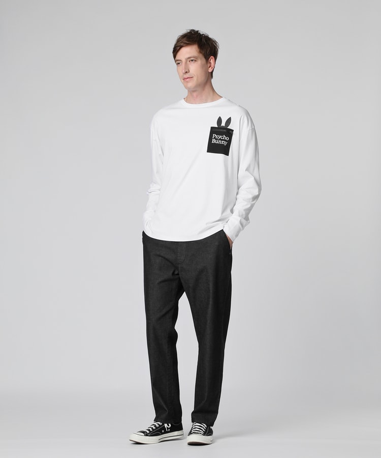 Lee × Psycho Bunny FLeeasy Narrow ブラックデニム｜Psycho Bunny