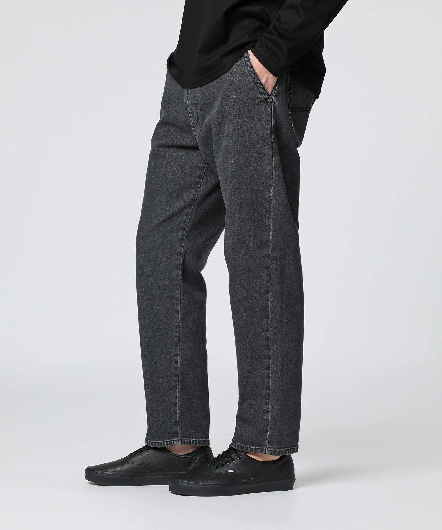 Lee × Psycho Bunny FLeeasy Narrow ブラックデニム｜Psycho Bunny