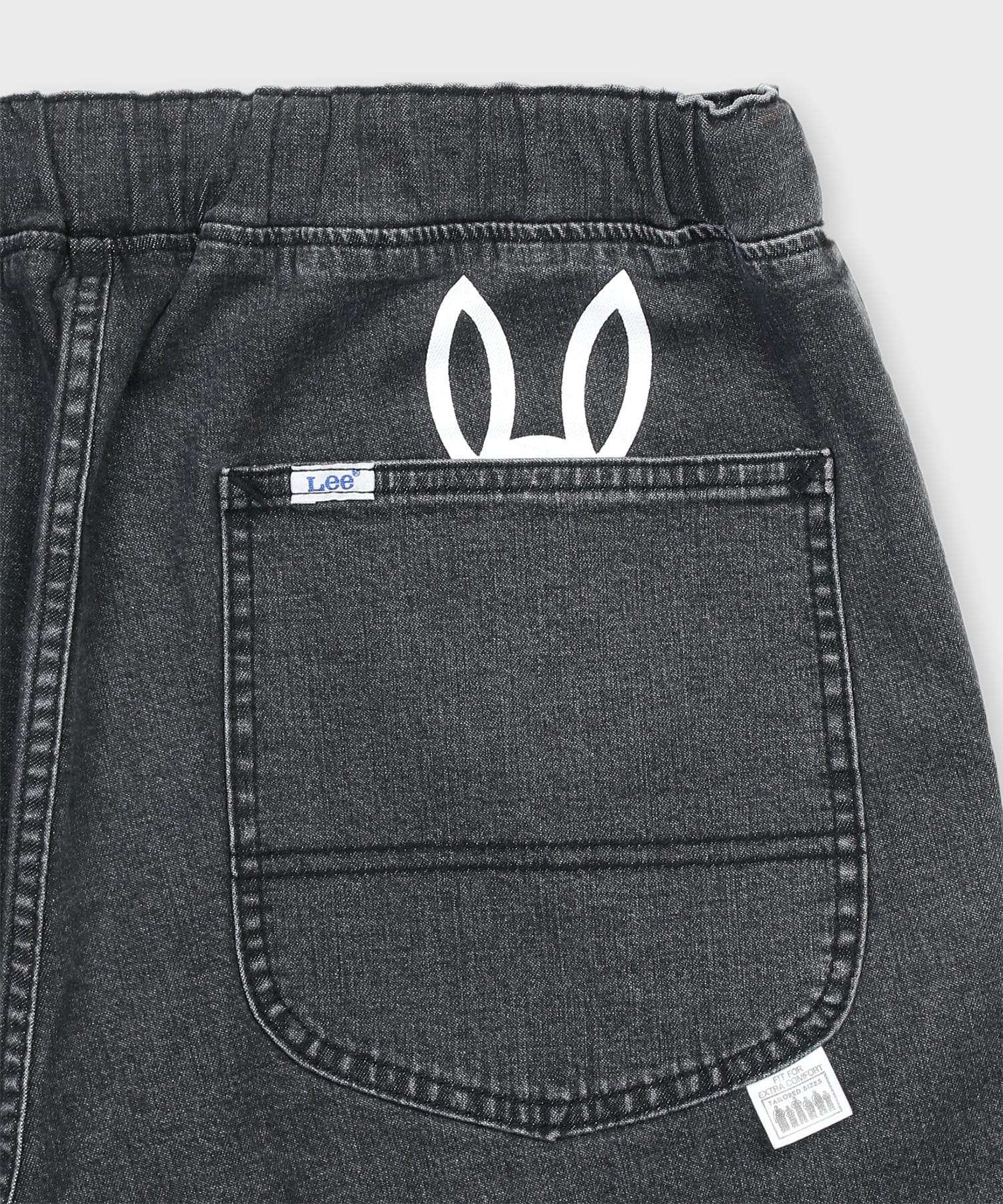 Lee × Psycho Bunny FLeeasy Narrow ブラックデニム｜Psycho Bunny