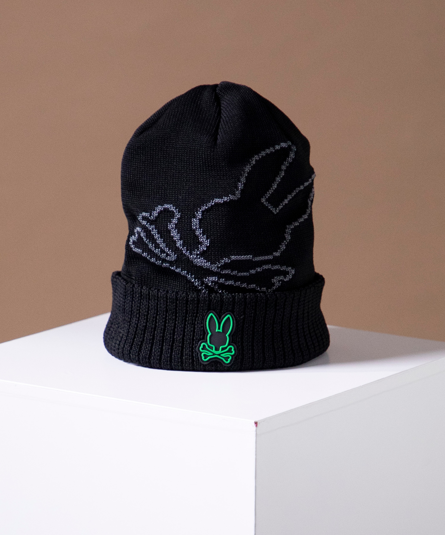 GOLF]ジャガード ニットキャップ｜Psycho Bunny｜サイコバニー