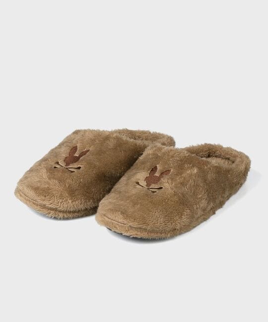 フェイクファー ルームシューズ