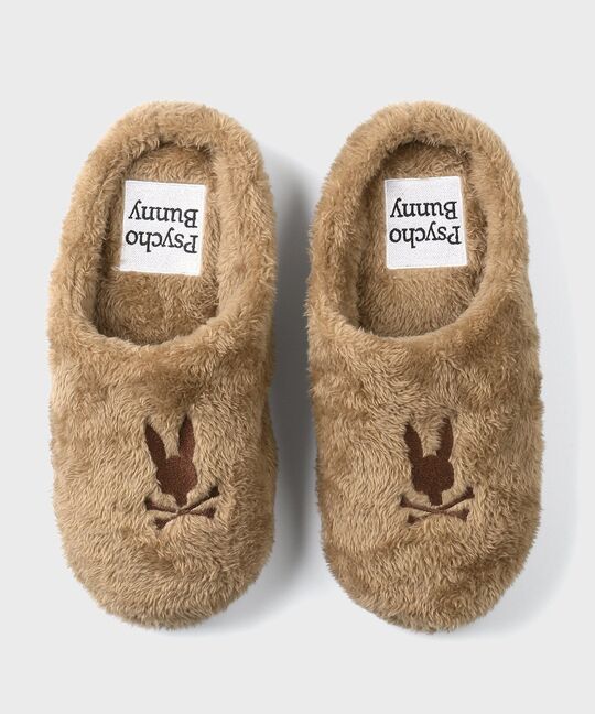 フェイクファー ルームシューズ