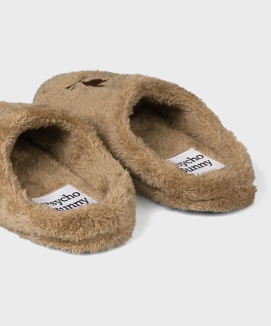 フェイクファー ルームシューズ