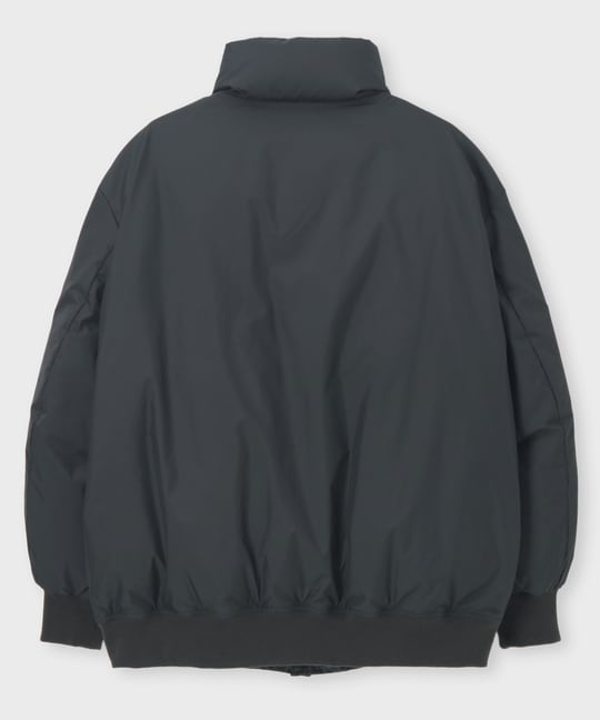 レオパードタフタ ダウンジャケット