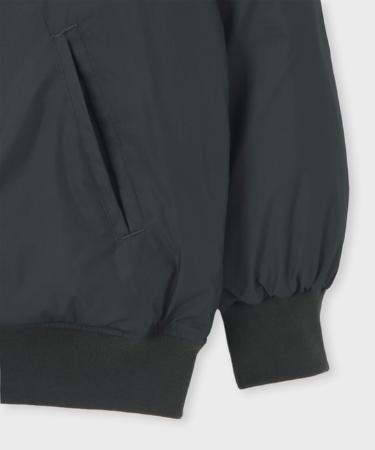 レオパードタフタ ダウンジャケット