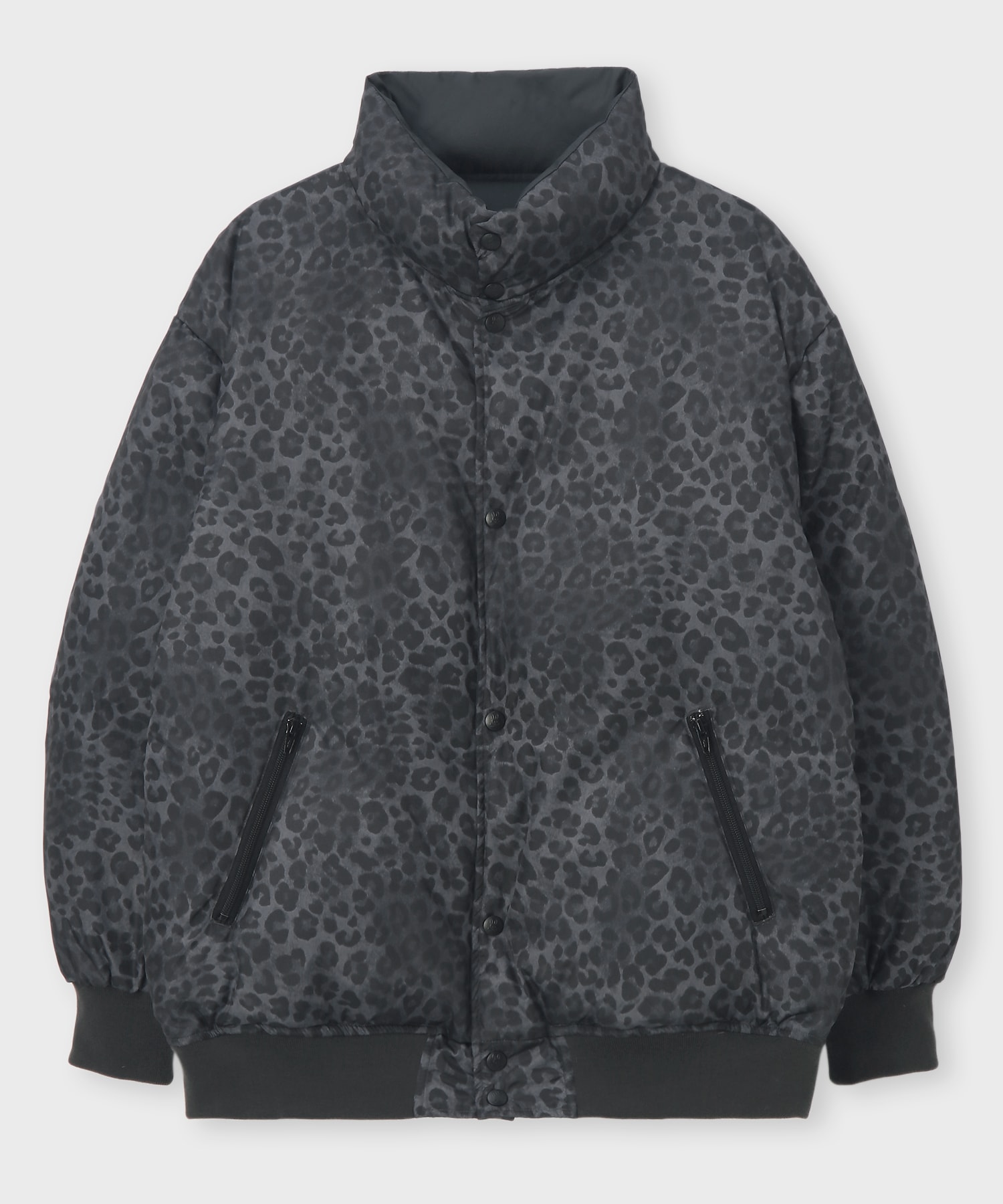 レオパードタフタ ダウンジャケット｜Psycho Bunny｜サイコバニー 公式