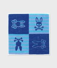 4BUNNYボーダー タオルハンカチ