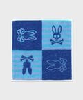 4BUNNYボーダー タオルハンカチ