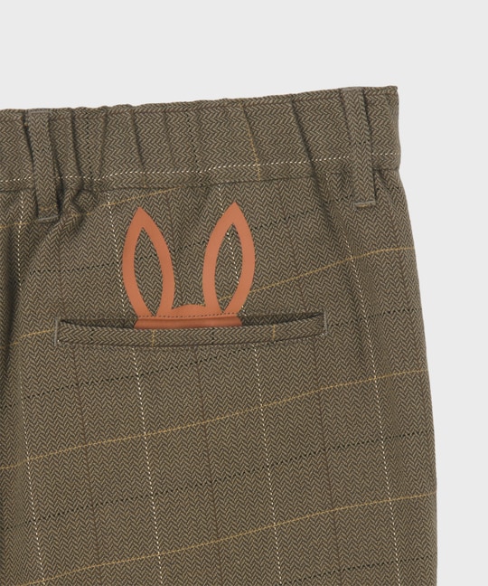 ポケットバニーチェックパンツ