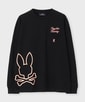 アウトラインBUNNYロゴロングスリーブTシャツ