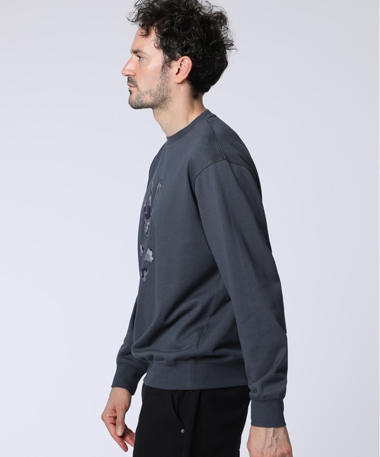 ヒートカット迷彩ロゴ ロングスリーブTシャツ