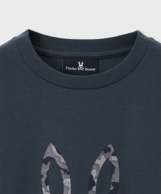 ヒートカット迷彩ロゴ ロングスリーブTシャツ