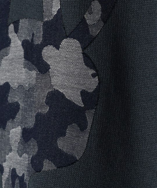 ヒートカット迷彩ロゴ ロングスリーブTシャツ